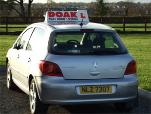 Doak Driver Training Car 1 back for you driving lessons